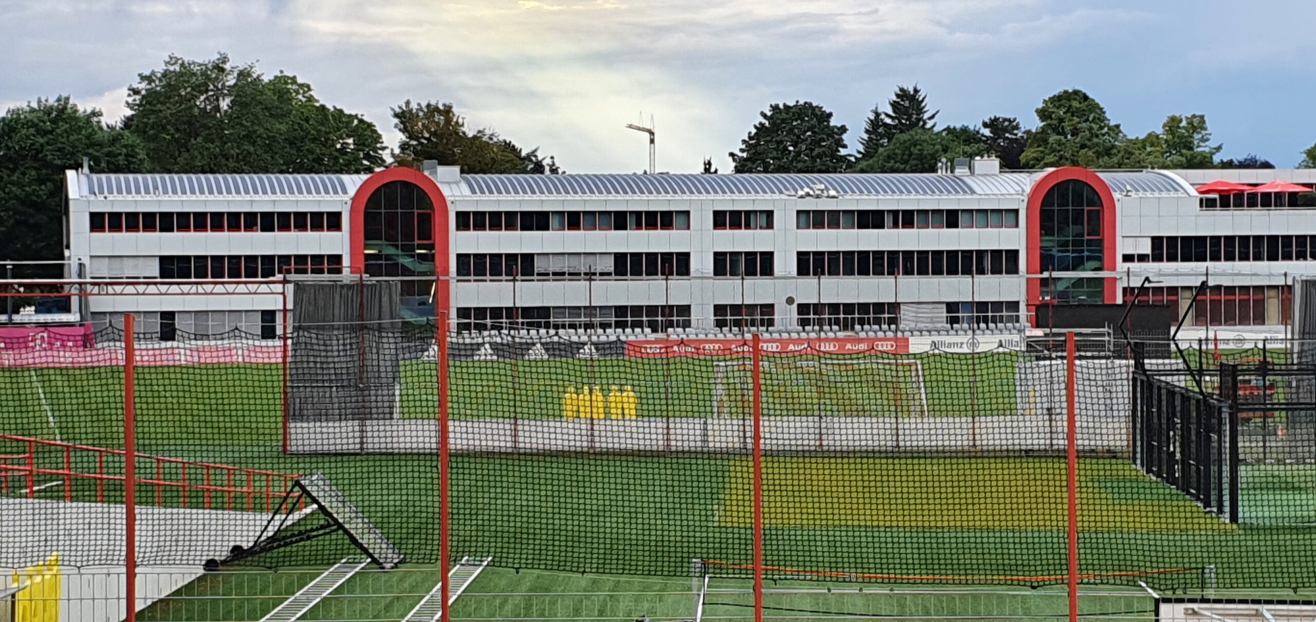 Das Trainingsgelände des FC Bayern an der Säbenerstraße